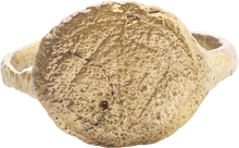 MEDIEVAL EUROPEAN RING, 15TH-18TH CENTURY AD, SIZE 10