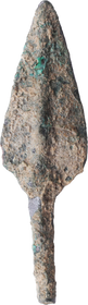 EUROPEAN BRONZE ARROWHEAD, LATE BRONZE AGE, C.1200-800BC