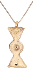 ROMAN LEGIONARY’S SWORD BELT MOUNT NECKLACE MID 4TH CENTURY AD