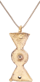 ROMAN LEGIONARY’S SWORD BELT MOUNT NECKLACE MID 4TH CENTURY AD