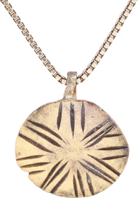 MEDIEVAL CHRISTIAN AMULET C.500-800 AD