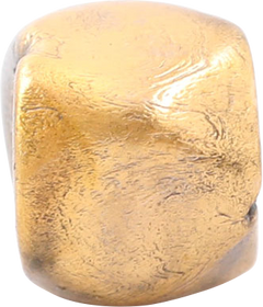 VIKING GILT BRONZE BEAD, 866-1067 AD