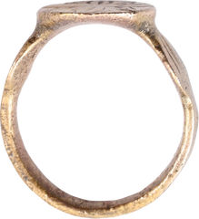 MEDIEVAL EUROPEAN CHRISTIAN RING, SIZE 8 ¼ - Fagan Arms