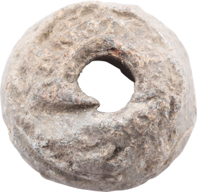 ROMAN LEAD SPINDLE WHORL 2ND-4TH CENTURY AD