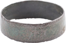COLONIAL AMERICAN WEDDING RING, 17TH-18TH CENTURY, SIZE 10 ½