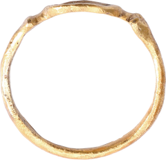 EUROPEAN LADY’S FASHION RING C.12TH-15TH CENTURY AD, SIZE 10 - Fagan Arms
