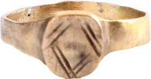 MEDIEVAL ENGLISH WOMAN’S RING 400-700AD, SIZE 6 1/2