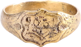 AUSTRO-HUNGARIAN SOLDIER’S RING C.1880-90, SIZE 8 3/4