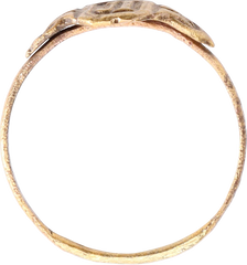UKRAINIAN SWEETHEART RING, 19TH CENTURY, SIZE 10 ½ - Fagan Arms