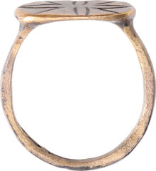 MEDIEVAL EUROPEAN RING 15TH-17TH CENTURY, SIZE 7 ¼ - Fagan Arms