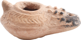 ROMAN BYZANTINE OIL LAMP 3RD-6TH CENTURY AD