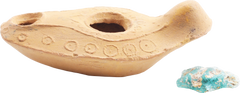 BYZANTINE HOLY LAND OIL LAMP, 7TH CENTURY AD - Fagan Arms