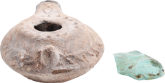 ROMAN/BYZANTINE OIL LAMP 3RD-6TH CENTURY AD - Fagan Arms