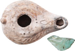 ROMAN/BYZANTINE OIL LAMP 3RD-6TH CENTURY AD - Fagan Arms