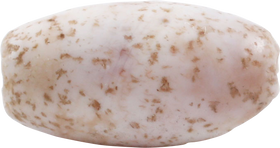 VIKING WHITE STONE BEAD, 9TH-10TH CENTURY AD