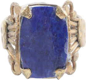 EASTERN EUROPEAN GYPSY CLAN CHIEF RING 19TH CENTURY, SIZE 8 ½