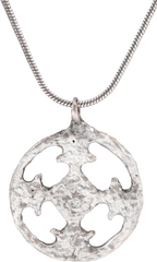 CRUSADER'S CROSS PENDANT NECKLACE, 11TH-13TH CENTURY - Fagan Arms