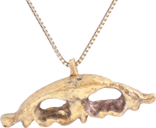 FINE VIKING LUNAR/ASTROLOGICAL PENDANT C.800-900 AD