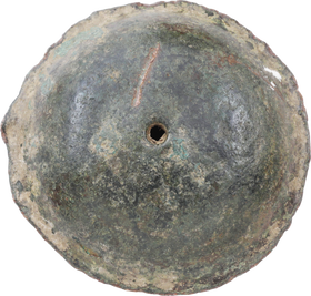 CELTIC BRONZE SHIELD BOSS, 1000-700 BC