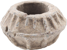 ROMAN LEAD SPINDLE WHORL 2ND-4TH CENTURY AD