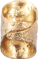 VIKING WARRIOR’S SHIELD RING, C.9TH-10TH CENTURY, SIZE 9 ½ - Fagan Arms