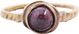 EUROPEAN BETROTHAL RING 16TH-17TH CENTURY, SIZE 8 3/4