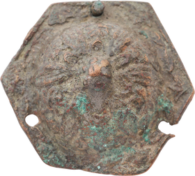 17TH CENTURY OTTOMAN TURKISH HORSE BRIDLE MEDALLION