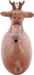 COLIMA RED POLISHED WARE FIGURAL VESSEL C.200BC-300AD - Fagan Arms