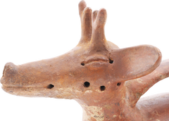 COLIMA RED POLISHED WARE FIGURAL VESSEL C.200BC-300AD - Fagan Arms
