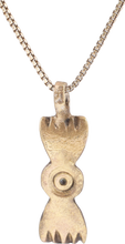 ROMAN LEGIONARY’S SWORD BELT MOUNT NECKLACE, MID-LATE 4TH CENTURY AD