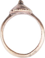 FINE ROMAN PROSTITUTE'S RING, C.100-300 AD, SIZE 2 ¼ - Fagan Arms
