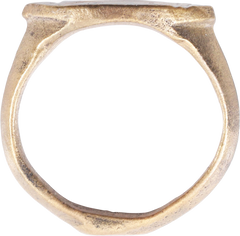 EUROPEAN BETROTHAL RING 9TH-12TH CENTURY, SIZE 5 1/2 - Fagan Arms