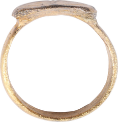 FINE MEDIEVAL EUROPEAN RING 800-900AD, SIZE 8 ¼ - Fagan Arms
