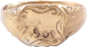 AUSTRO-HUNGARIAN SOLDIER’S RING, 1909, SIZE 9 1/4