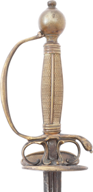 SPANISH TRANSITIONAL RAPIER, C.1720