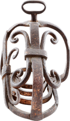 FINE FRENCH CAGE STIRRUP, 17TH CENTURY - Fagan Arms