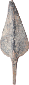 RARE ANCIENT EGYPTIAN BRONZE ARROWHEAD AFTER 2150BC