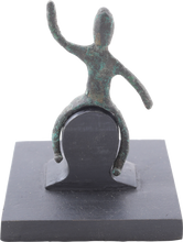 CELTIC BRONZE WARRIOR FIGURE 400-100 BC