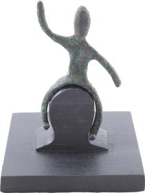 CELTIC BRONZE WARRIOR FIGURE 400-100 BC