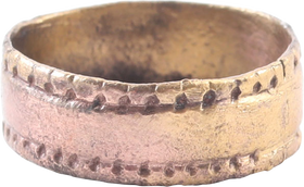 VIKING WEDDING RING, SIZE 5 ¼