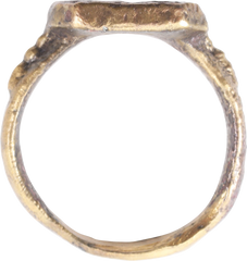 MEDIEVAL/GOTHIC EUROPEAN RING C.1100-1400 AD, SIZE 10 - Fagan Arms