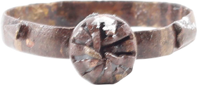 COLONIAL AMERICAN LADY’S RING, SIZE 10