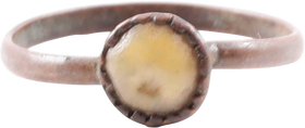COLONIAL AMERICAN LADY’S RING, SIZE 5 ½