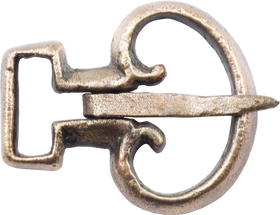 ROMAN MILITARY BELT BUCKLE, C.138-235 AD