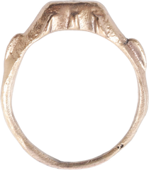 MEDIEVAL EUROPEAN RING C.1300-1400, SIZE 10 - Fagan Arms