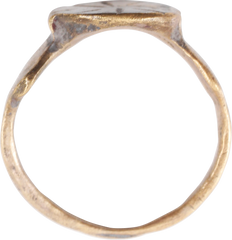 MEDIEVAL EUROPEAN CHRISTIAN RING, SIZE 6 ¼ - Fagan Arms