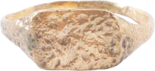 ROMAN SIGNET RING 2ND-5TH CENTURY AD, SIZE 10