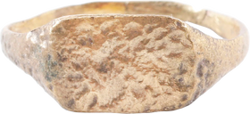 ROMAN SIGNET RING 2ND-5TH CENTURY AD, SIZE 10