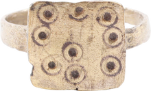 ANGLO SAXON RING, 6TH-8TH CENTURY AD, SIZE 8 ½