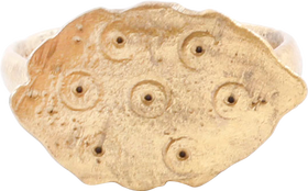 MEDIEVAL ANGLO-SAXON (ENGLISH) RING, SIZE 7 ½